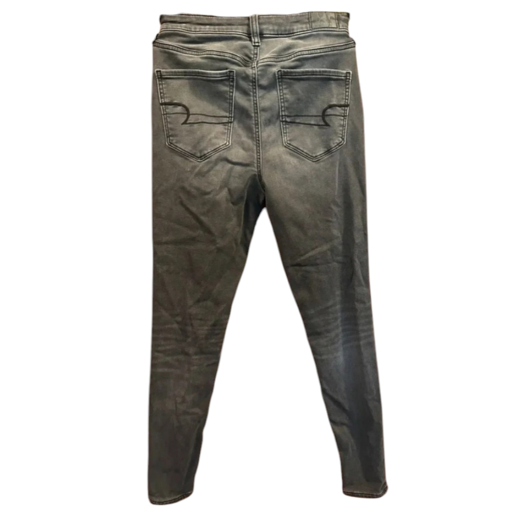 American Eagle Next Level stretch super soft black jeans. Size 8 - Picture 2 of 3
